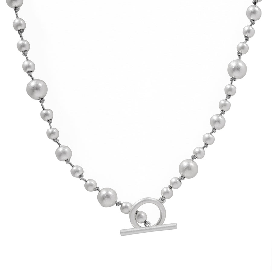 Silver 'Spheres' Necklace